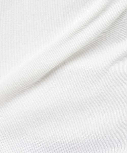 ＊＊allureville / アルアバイル カットソー | ディープUネックRIB プルオーバー | 詳細5