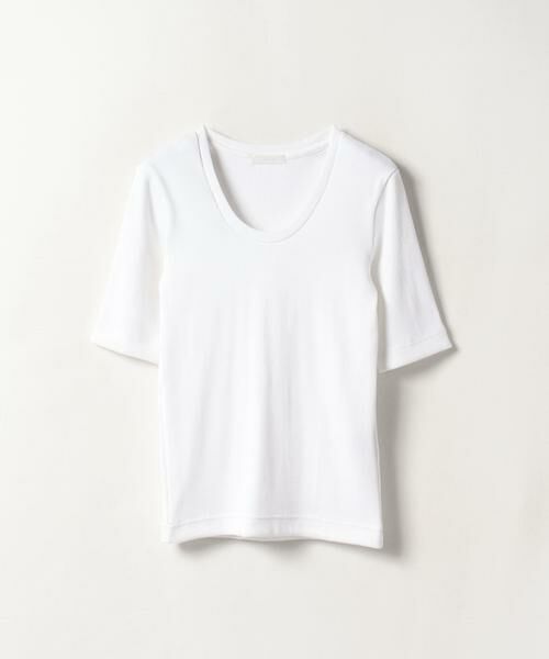 ＊＊allureville / アルアバイル カットソー | ディープUネックRIB プルオーバー | 詳細6