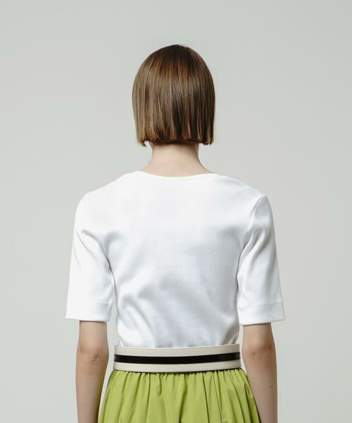 ＊＊allureville / アルアバイル カットソー | ディープUネックRIB プルオーバー | 詳細9