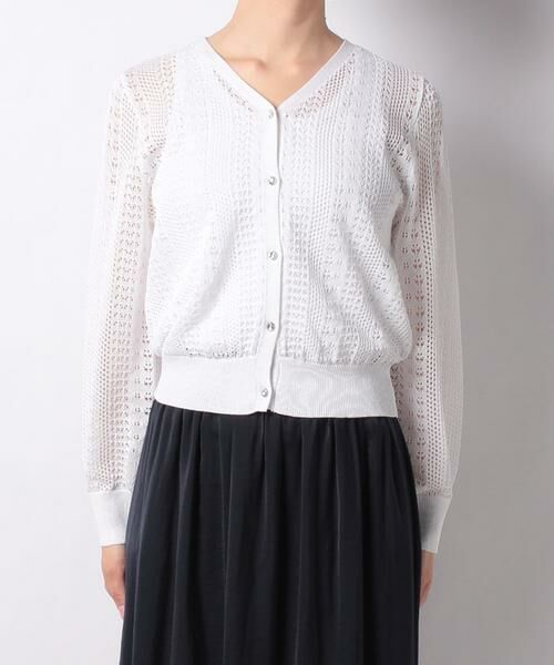 ＊＊allureville / アルアバイル カーディガン・ボレロ | レーシィVカーディガン | 詳細1