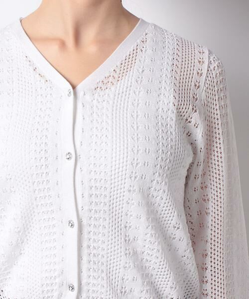 ＊＊allureville / アルアバイル カーディガン・ボレロ | レーシィVカーディガン | 詳細4