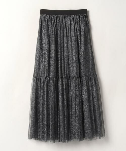 セール】 シルバーラメチュールスカート （スカート