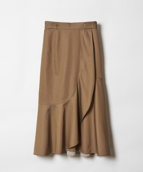 セール】 シャンブレーカスケードスカート (スカート セール】 シャンブレーカスケードスカート (スカート