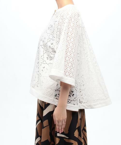 セール】 アイレットレースコンビブルゾン （ブルゾン