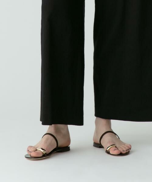 ＊＊allureville / アルアバイル サンダル | サムリングサンダル（ダークブラウン）