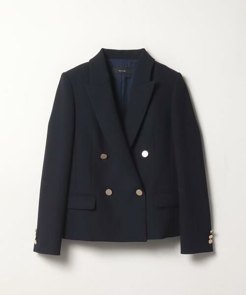 【新品未着用】allureville リオペルマットストレッチショートジャケット セール】 リオペルマットストレッチショートジャケット