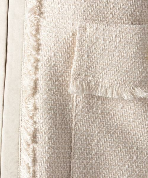 セール】 ツイードノーカラージャケット （ノーカラージャケット