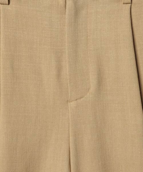 ＊＊allureville / アルアバイル パンツ | リオペルリネンライクスラブハーフパンツ | 詳細1