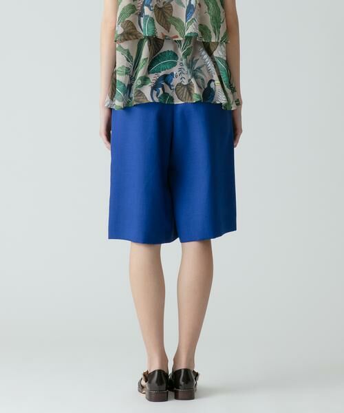 ＊＊allureville / アルアバイル パンツ | リオペルリネンライクスラブハーフパンツ | 詳細11