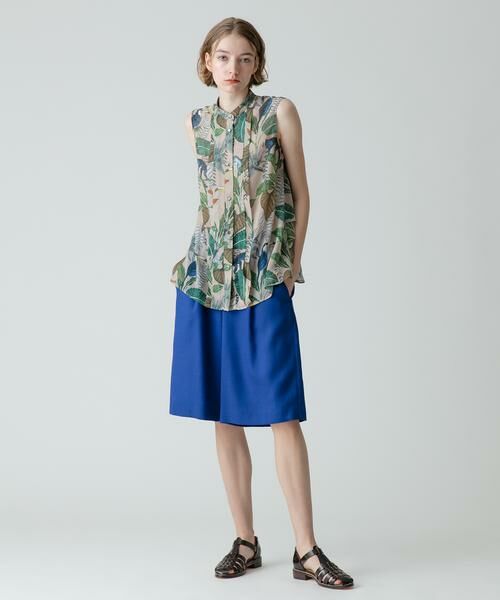 ＊＊allureville / アルアバイル パンツ | リオペルリネンライクスラブハーフパンツ | 詳細12