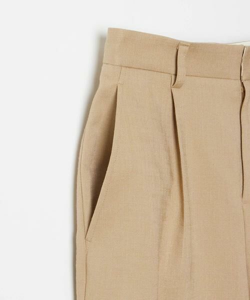 ＊＊allureville / アルアバイル パンツ | リオペルリネンライクスラブハーフパンツ | 詳細15