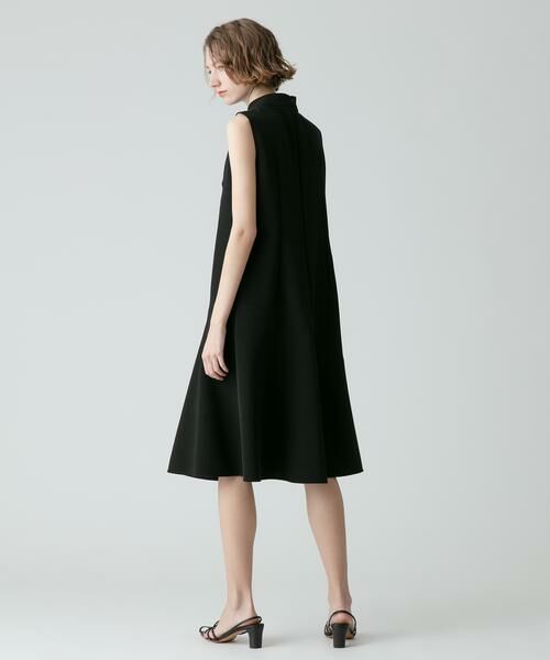 ＊＊allureville / アルアバイル ワンピース | ソアロンストレッチハイネックフレアワンピース | 詳細6