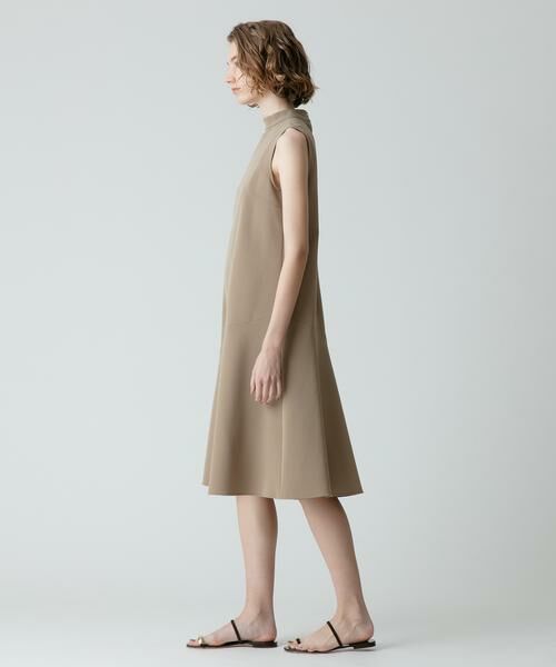 ＊＊allureville / アルアバイル ワンピース | ソアロンストレッチハイネックフレアワンピース | 詳細10