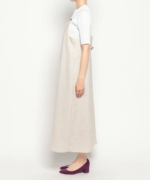 ＊＊allureville / アルアバイル ワンピース | トリアセオックスラップサロペットワンピース | 詳細2