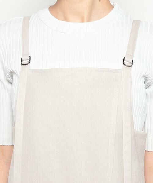 ＊＊allureville / アルアバイル ワンピース | トリアセオックスラップサロペットワンピース | 詳細4