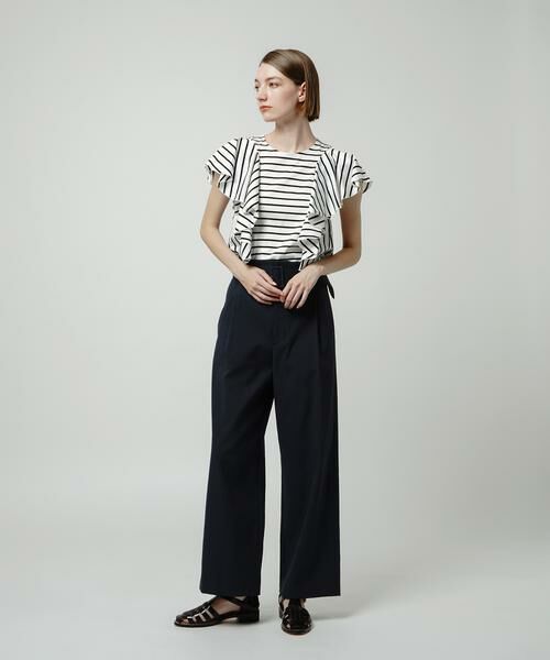 ＊＊allureville / アルアバイル カットソー | ラッフルスリーブプルオーバー | 詳細10