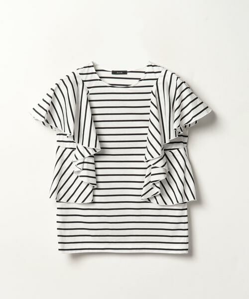 ＊＊allureville / アルアバイル カットソー | ラッフルスリーブプルオーバー | 詳細6