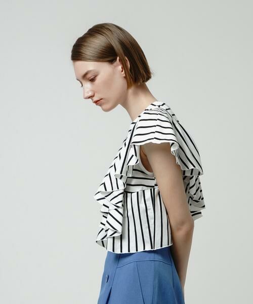 ＊＊allureville / アルアバイル カットソー | ラッフルスリーブプルオーバー | 詳細7