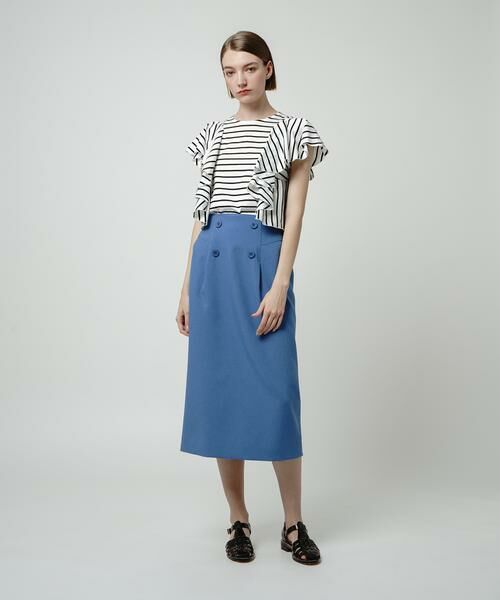 ＊＊allureville / アルアバイル カットソー | ラッフルスリーブプルオーバー | 詳細9