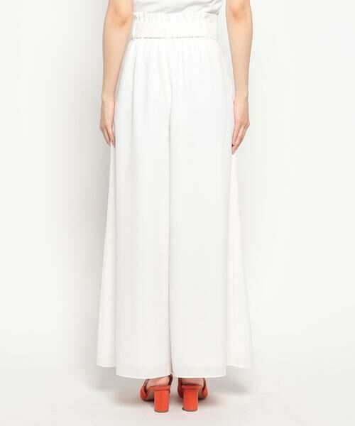 ＊＊allureville / アルアバイル パンツ | リネンライクワイドギャザーパンツ | 詳細3