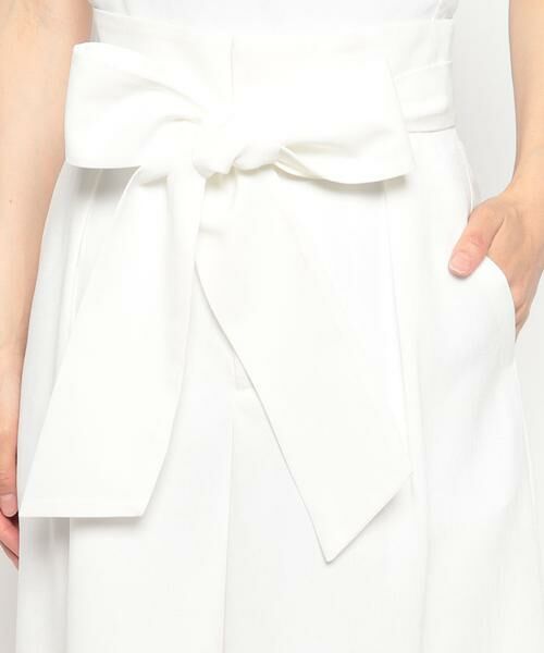 ＊＊allureville / アルアバイル パンツ | リネンライクワイドギャザーパンツ | 詳細4