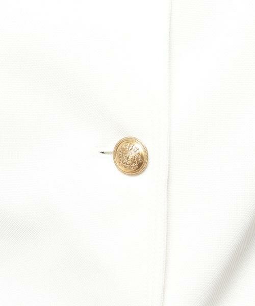 ＊＊allureville / アルアバイル ノーカラージャケット | レノクロスクルーネックステッチジャケット | 詳細8