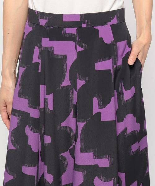 ＊＊allureville / アルアバイル スカート | モダンジオメトリックフレアスカート | 詳細4
