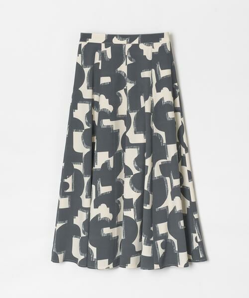 ＊＊allureville / アルアバイル スカート | モダンジオメトリックフレアスカート | 詳細9