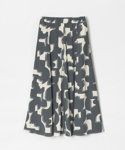 ＊＊allureville / アルアバイル スカート | モダンジオメトリックフレアスカート | 詳細10