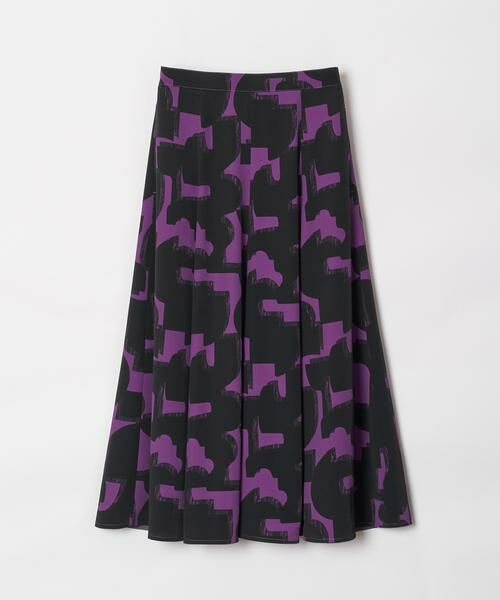 ＊＊allureville / アルアバイル スカート | モダンジオメトリックフレアスカート | 詳細14