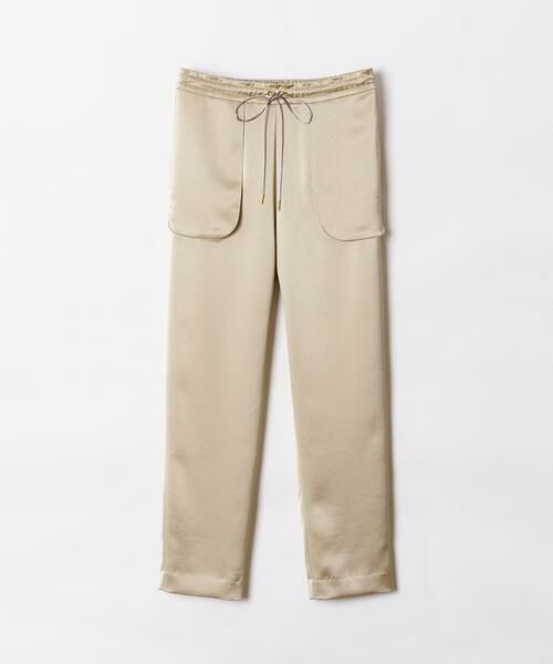 美品☆アルアバイル　allureville　サテンイージーパンツ　サイズS サテンイージーテーパードパンツ|allureville OFFICIAL SITE