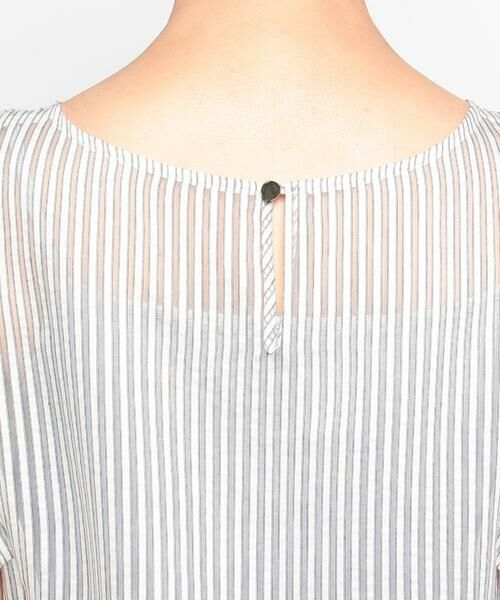＊＊allureville / アルアバイル シャツ・ブラウス | シアーストライププルオーバーブラウス | 詳細5