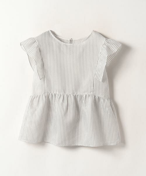 ＊＊allureville / アルアバイル シャツ・ブラウス | シアーストライププルオーバーブラウス | 詳細8