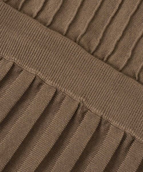 ＊＊allureville / アルアバイル ワンピース | プリーツリブフレンチスリーブ ワンピース | 詳細17