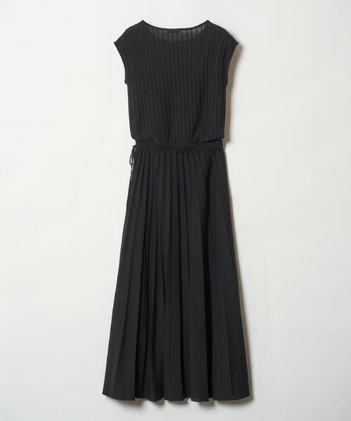 ＊＊allureville / アルアバイル ワンピース | プリーツリブフレンチスリーブ ワンピース | 詳細19