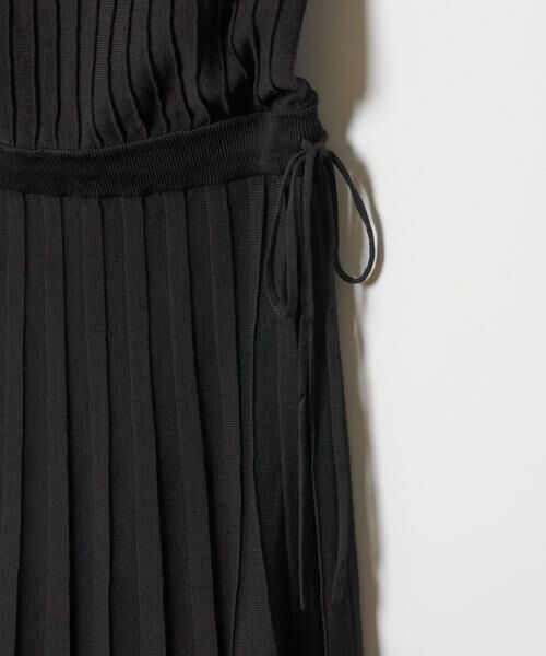 ＊＊allureville / アルアバイル ワンピース | プリーツリブフレンチスリーブ ワンピース | 詳細20