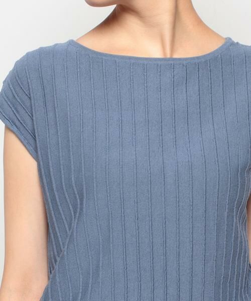 ＊＊allureville / アルアバイル ワンピース | プリーツリブフレンチスリーブ ワンピース | 詳細25