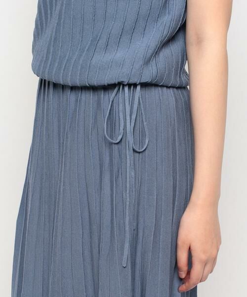 ＊＊allureville / アルアバイル ワンピース | プリーツリブフレンチスリーブ ワンピース | 詳細26
