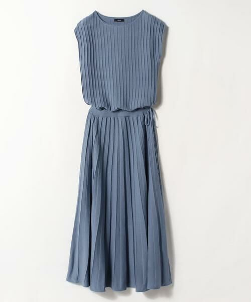 ＊＊allureville / アルアバイル ワンピース | プリーツリブフレンチスリーブ ワンピース | 詳細29