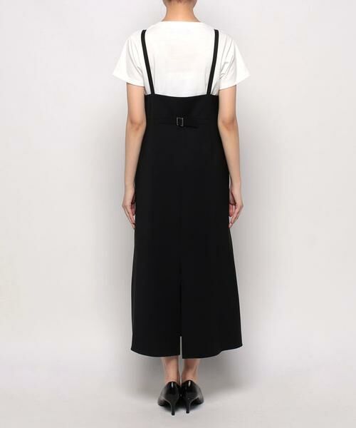 ＊＊allureville / アルアバイル ワンピース | マットストレッチラップサロペットワンピース | 詳細4