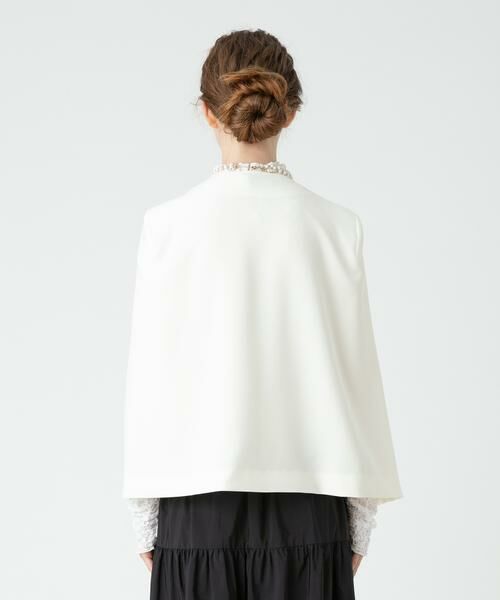 LOULOU WILLOUGHBY】◇リトルブラックケープジャケット