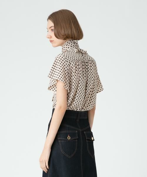 ＊＊allureville / アルアバイル シャツ・ブラウス | デシンドットフレアスリーブブラウス | 詳細11