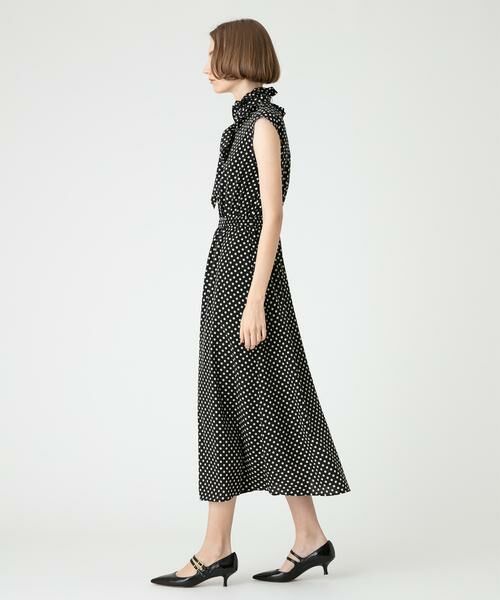 セール】 デシンドットノースリーブワンピース （ワンピース