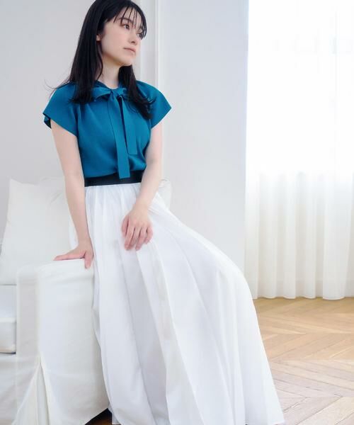 ＊＊allureville / アルアバイル ニット・セーター | 2WAYリボンプルオーバー | 詳細4