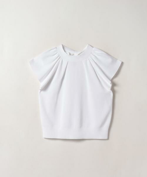 ＊＊allureville / アルアバイル ニット・セーター | 2WAYリボンプルオーバー（オフホワイト）