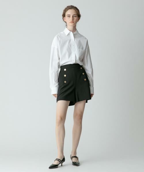 ＊＊allureville / アルアバイル パンツ | T/Rギャバマリンショートパンツ | 詳細10