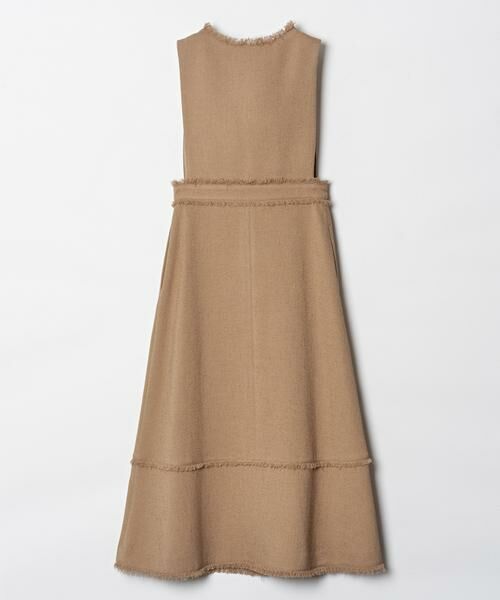 ＊＊allureville / アルアバイル ワンピース | ノンウールツイードフリンジフレアワンピース | 詳細16