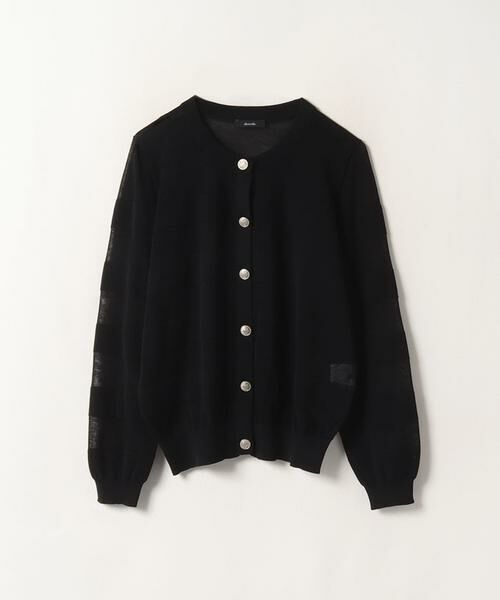 ＊＊allureville / アルアバイル カーディガン・ボレロ | シアーバスクボーダーカーディガン | 詳細19