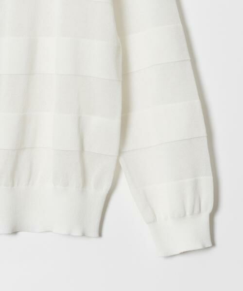 ＊＊allureville / アルアバイル カーディガン・ボレロ | シアーバスクボーダーカーディガン | 詳細22