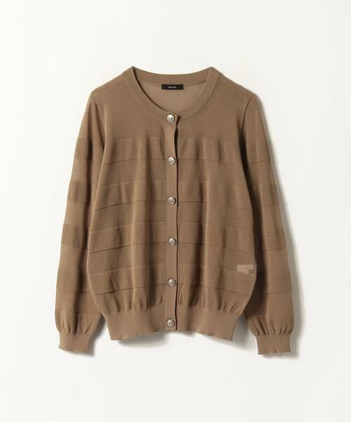 ＊＊allureville / アルアバイル カーディガン・ボレロ | シアーバスクボーダーカーディガン | 詳細7